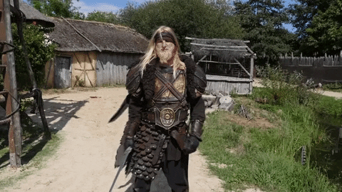 Viking I'M Out GIF by PuyduFou