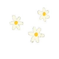 louxillust flower daisy 花 louxillust Sticker
