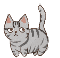 Konema cat sleep zoo slip Sticker
