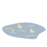 Illustration Swimming Sticker by softspot.baby