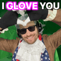 Glove Hand Heart GIF