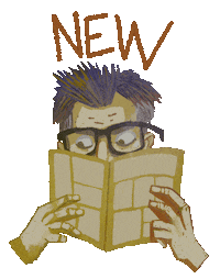 alemercado cartoon new glasses comic Sticker