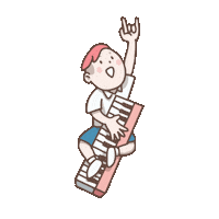 sysithailand i love you boy student musician Sticker
