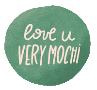 Mochi Love Sticker by Andrea Tredinick