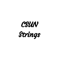 Bass Violin Sticker by CSUN MUSIC