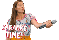 Mic Singing Sticker by Sallys Welt