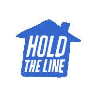 Stay Home Red Cross Sticker by INTO ACT!ON