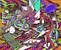 Brain Damage Glitch GIF by davidvnun