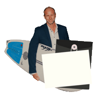 Elliott Grozan Sticker by Joel Ludlow Real Estate