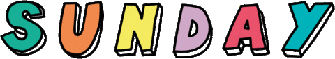 Day Sunday Sticker by Shannon Quirke