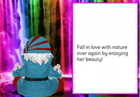 Gnome Waterfall GIF