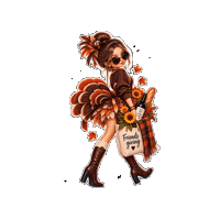 Good Food Autumn Sticker