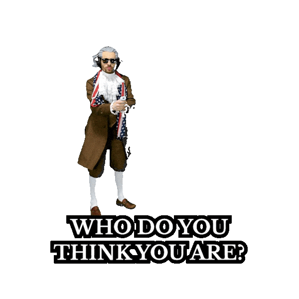 Who Do You Think You Are I Am Fired Up Sticker