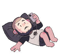 Yonsoncb emo lazy screen time yonsoncb Sticker