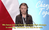 news climate change climate crisis greta thunberg GIF