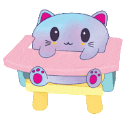 Cat Baby Sticker by Genki