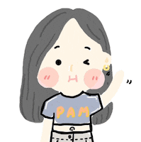 about_pammm hello hi pam lifeofpamtw Sticker