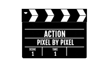 Shoot Take 1 Sticker by Pixel by pixel