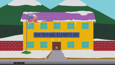 school winter GIF by South Park 