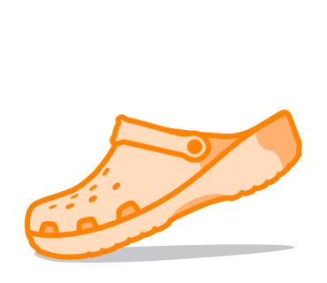 clog come as you are Sticker by Crocs Shoes