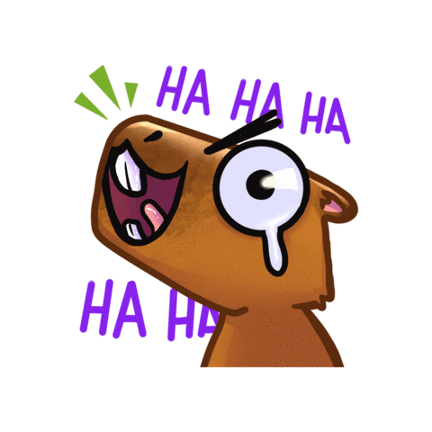 paulamiya giphygifmaker lmao jajaja risada Sticker