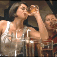 drinking GIF