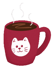 Wake Up Cat Sticker