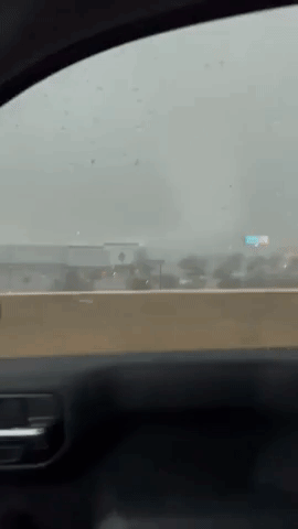 'Terrifying': Suspected Tornado Damages Stores Northwest of Dallas