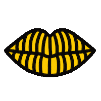 White Teeth Smile Sticker