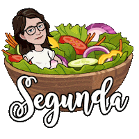 Food Girl Sticker