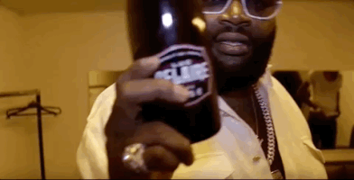 rick ross bottle GIF by Luc Belaire