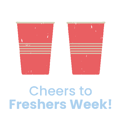 thesubath cheers bath university of bath freshers week Sticker
