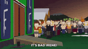 wrestling booing GIF by South Park 