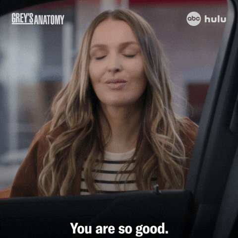 You Are So Good Greys Anatomy GIF by ABC Network