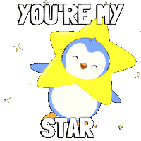 My Favorite Thank You Sticker by Pudgy Penguins
