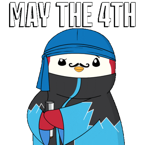 Light Saber Penguin Sticker by Pudgy Penguins