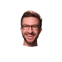 jonny floating head Sticker by Originals
