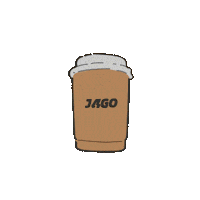 Latte Vanilla Sticker by JAGO COFFEE