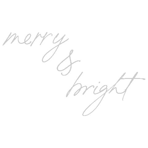 Christmas Merryandbright Sticker by nutsandgolden
