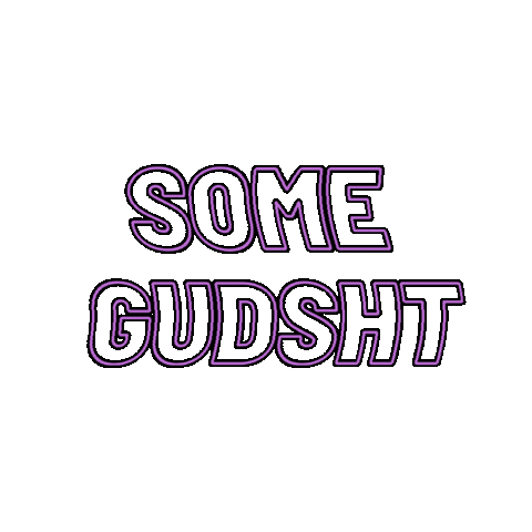 GudSht giphygifmaker gudsht Sticker