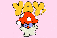 mushroom GIF by Parker Jackson