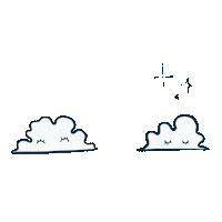 entrelacoestudio candy arcoiris colorido nuvem Sticker