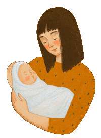Eastern Orthodox Baby Sticker by Ancient Faith Kids
