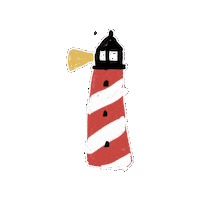 MidwestHouse water light sea lights Sticker
