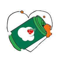 _guaranaantarctica popcorn soda manu pipoca Sticker