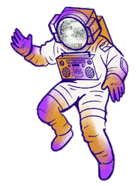 Planetary Sticker by redpepper