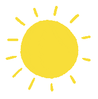 Happy Sun Sticker by Liana Hughes Creative