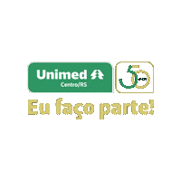 50Anos Sticker by Unimed Centro/RS