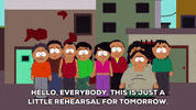 people crowd GIF by South Park 