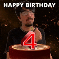 Happy 4th Birthday